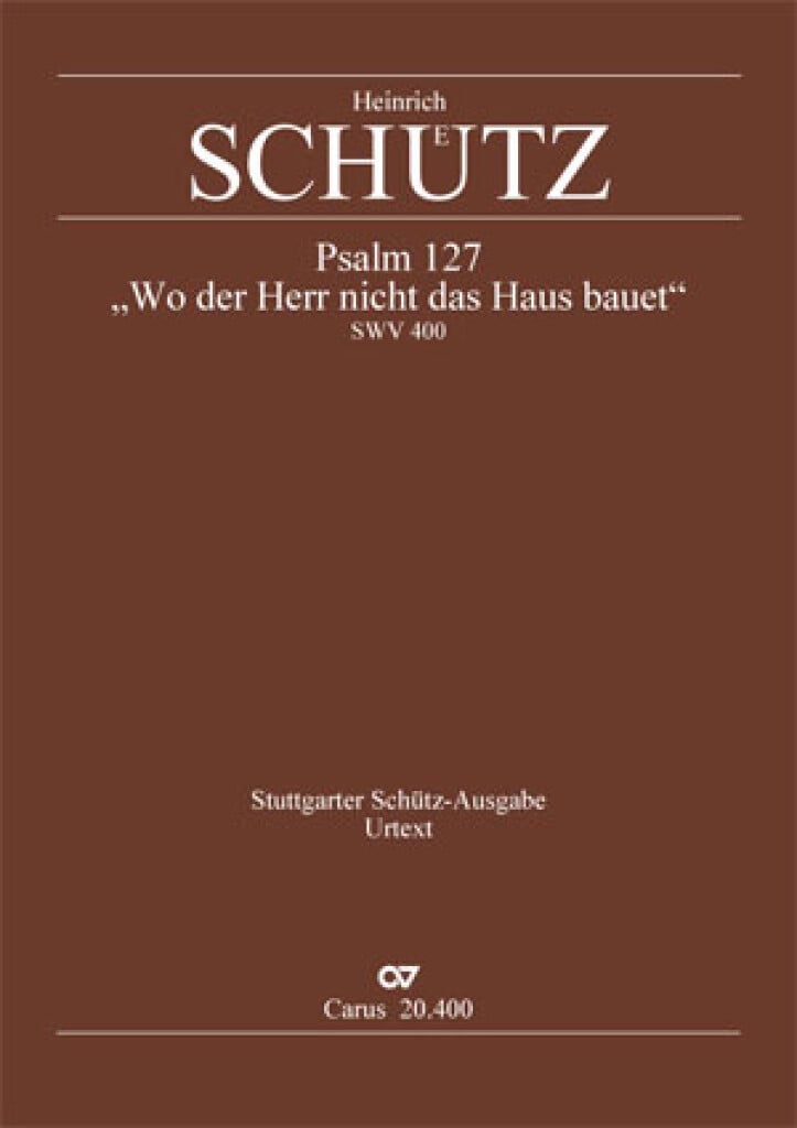 Wo der Herr nicht das Haus bauet